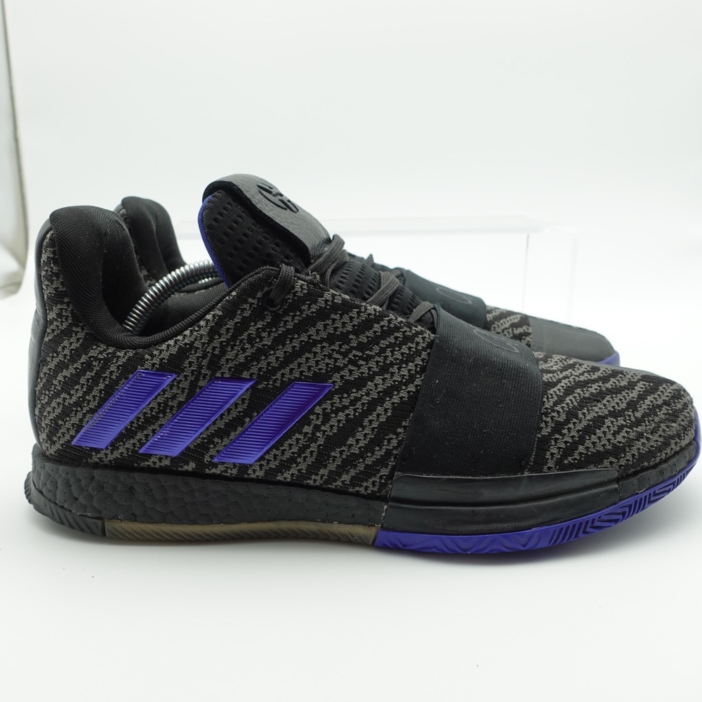 Adidas Harden Vol. 3 Men Size 11.5 Shoes Black Basketball Athletic Sneakers Low